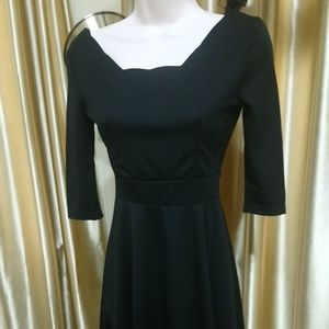 Black Skater Dress